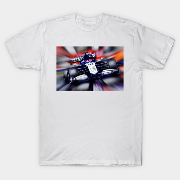 George Russell  #63 T-Shirt by DeVerviers